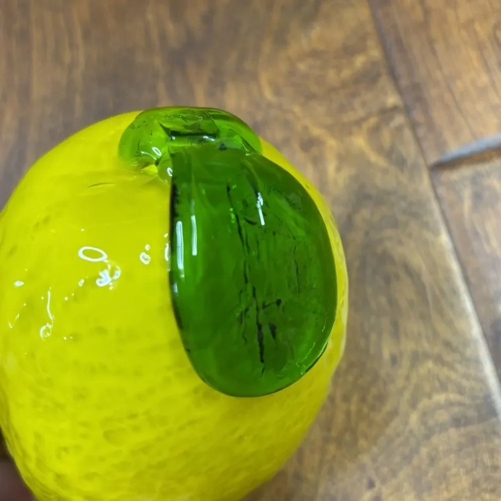 Murano style glass Fruit 4.5